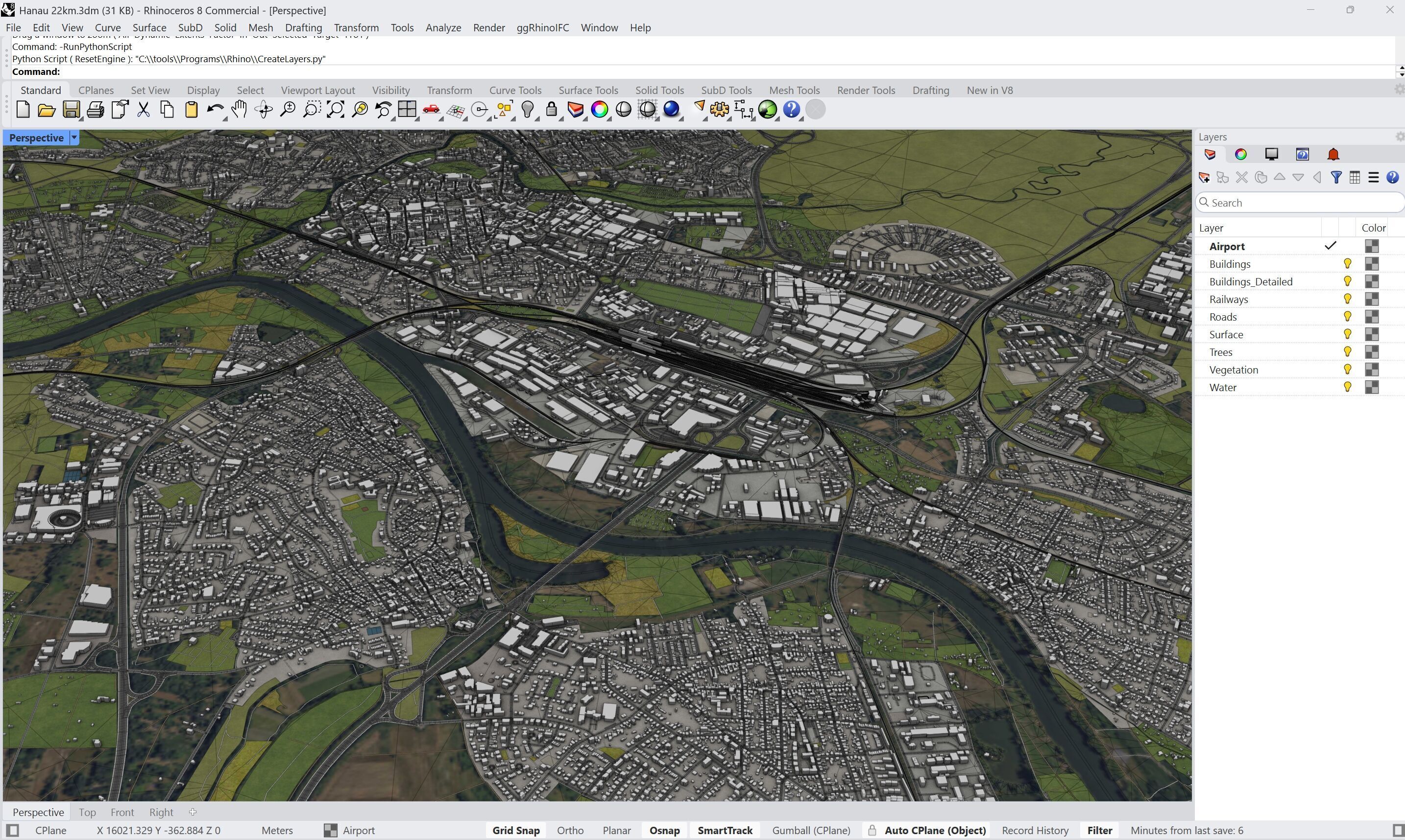 Hanau - 3d City Model Low-poly 3D model_13