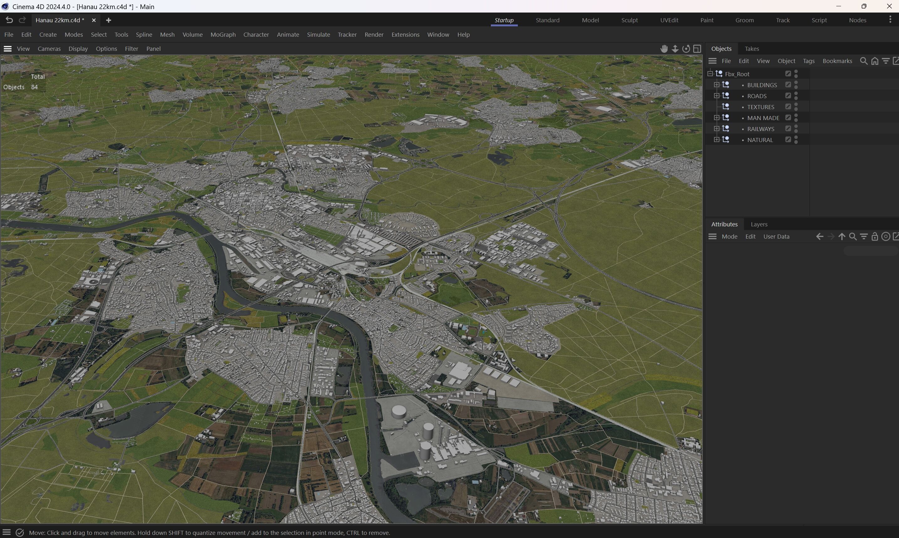 Hanau - 3d City Model Low-poly 3D model_12