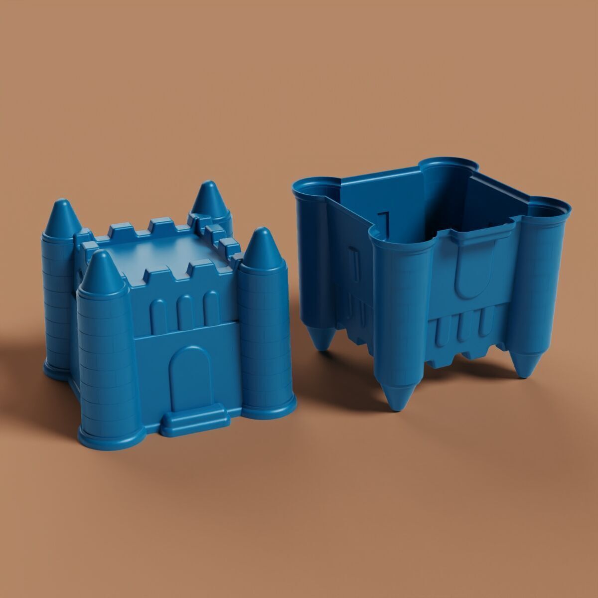 Sandcastle Mould 3D print model_0