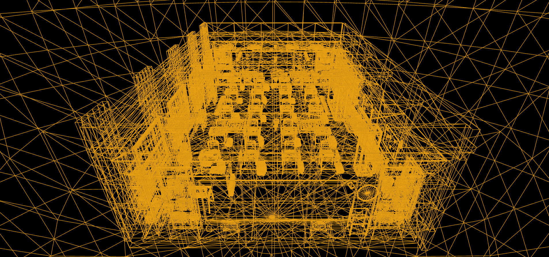 Old Era Anatomy Classroom Environment 3D model_24