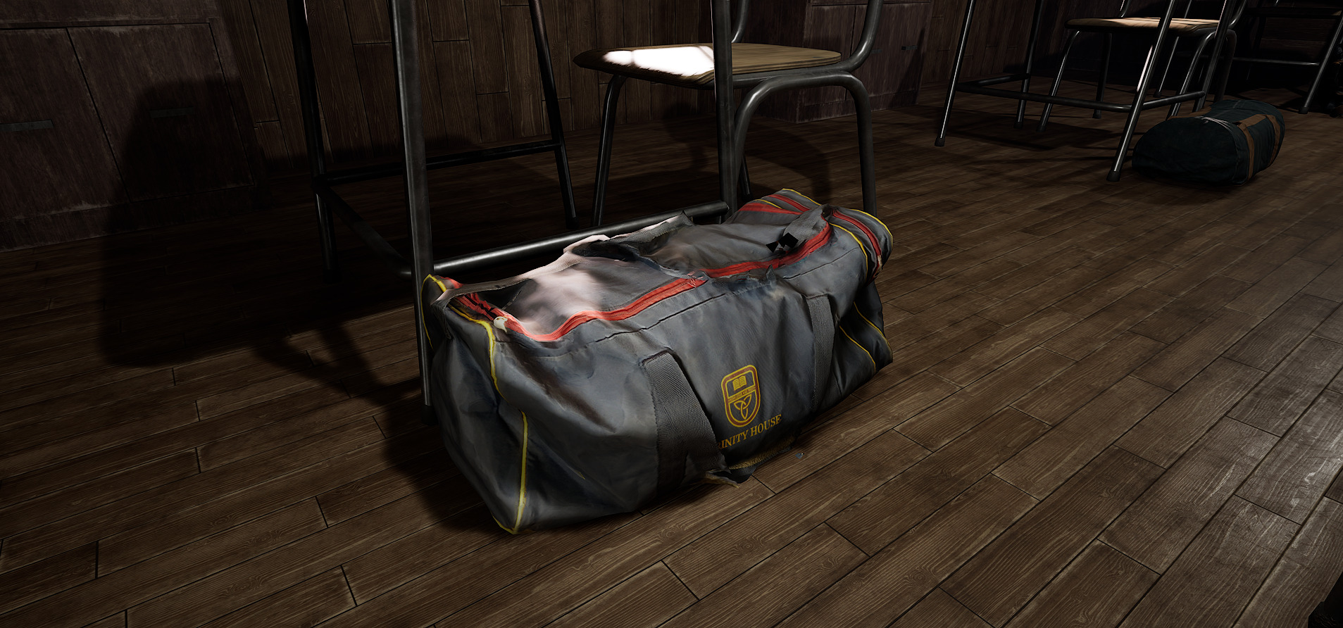 Old Era Anatomy Classroom Environment 3D model_21