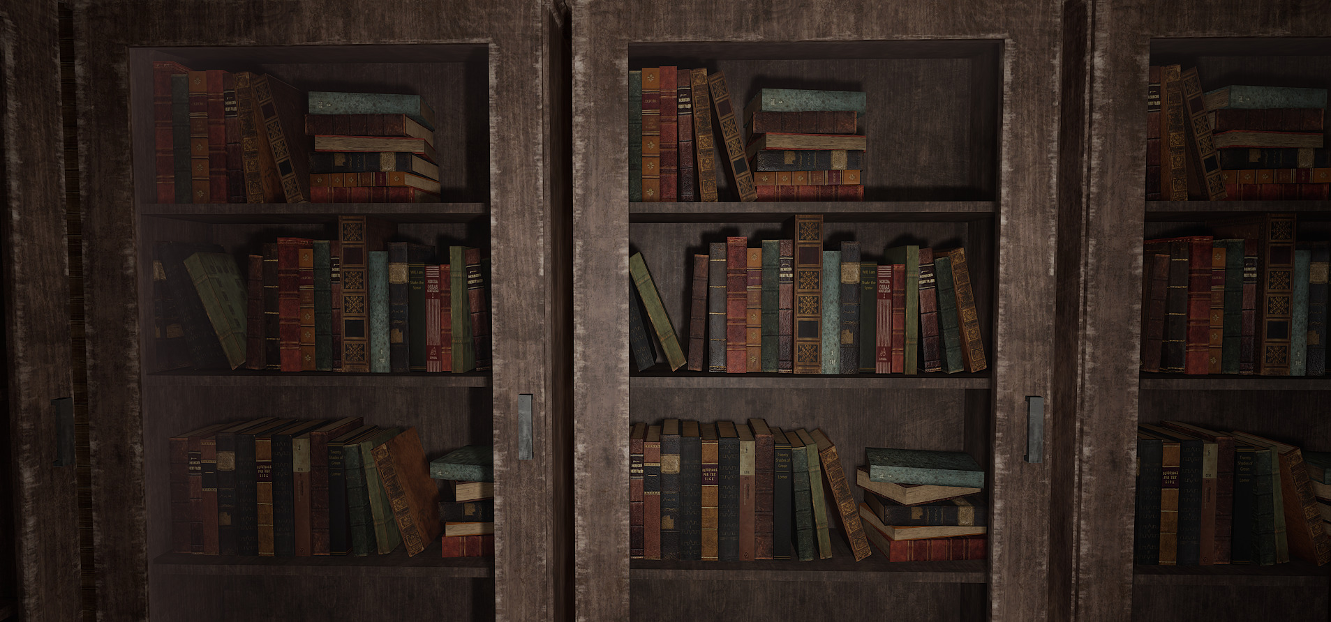 Old Era Anatomy Classroom Environment 3D model_22