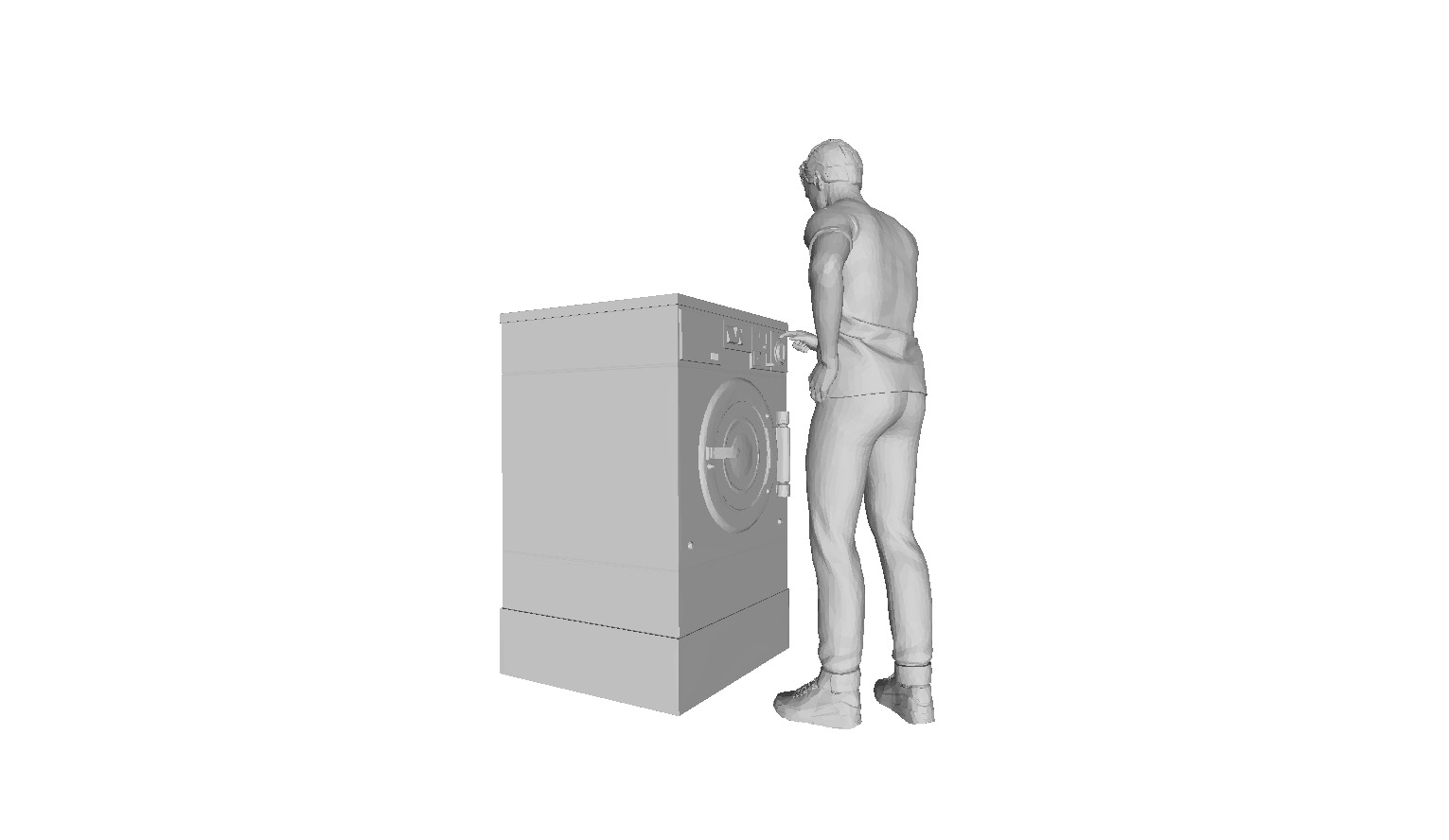 Printle LG Homme 2992 T 3D print model_4