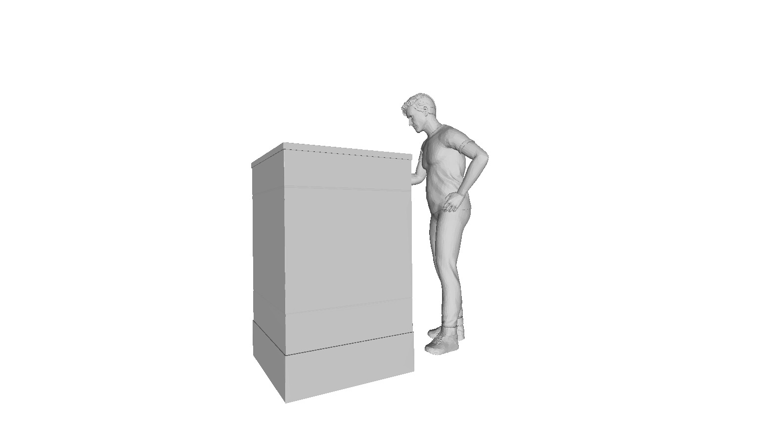 Printle LG Homme 2992 T 3D print model_8