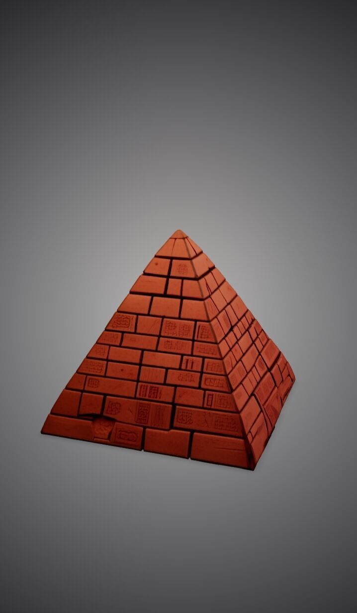 Egyptian Pyramid 3D model_1