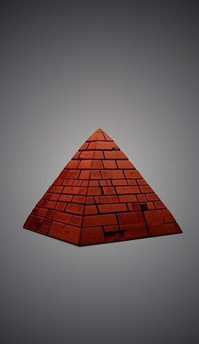 Egyptian Pyramid 3D model