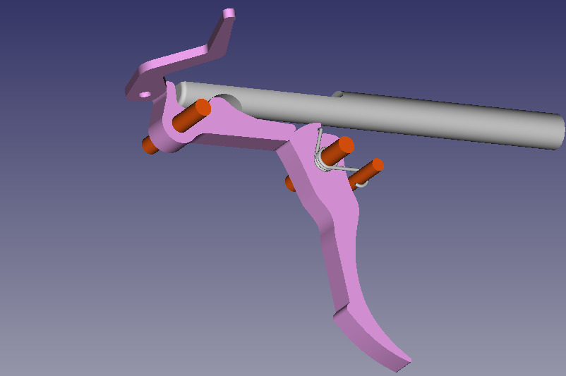 Inverter Vela 115 complete project with trigger mechanism 3D model_14