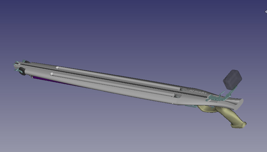Inverter Vela 105 complete project with trigger mechanism 3D model_44