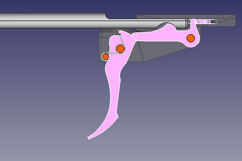 Inverter Vela 105 complete project with trigger mechanism 3D model_12
