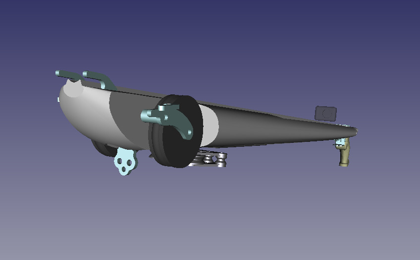 Inverter Vela 105 complete project with trigger mechanism 3D model_55
