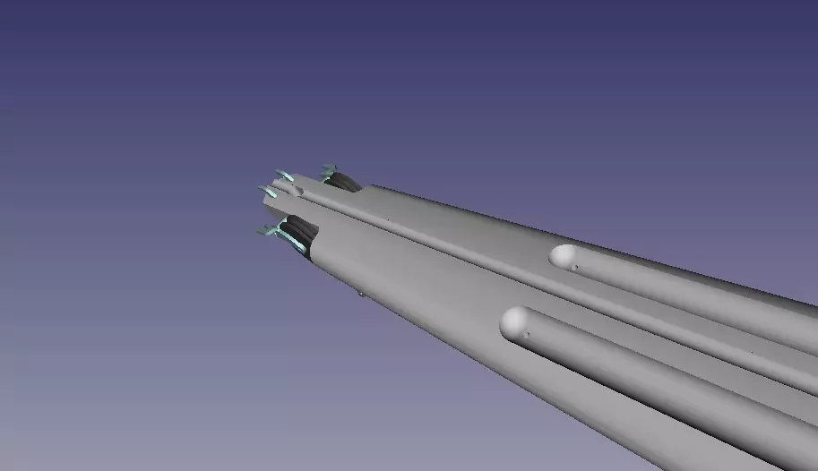 Inverter Vela 105 complete project with trigger mechanism 3D model_0