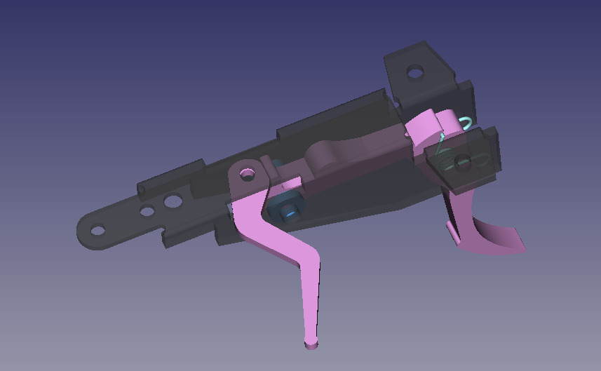 Inverter Vela 105 complete project with trigger mechanism 3D model_22