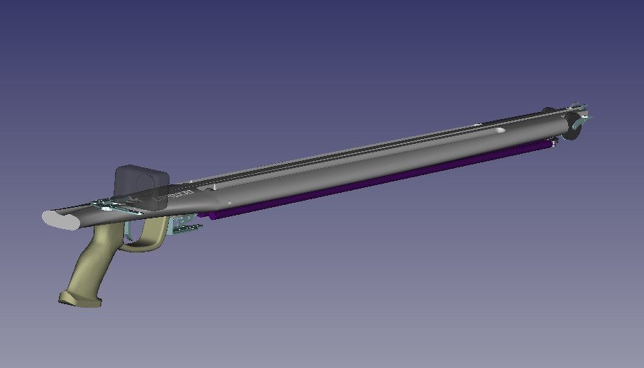 Inverter Vela 105 complete project with trigger mechanism 3D model_43