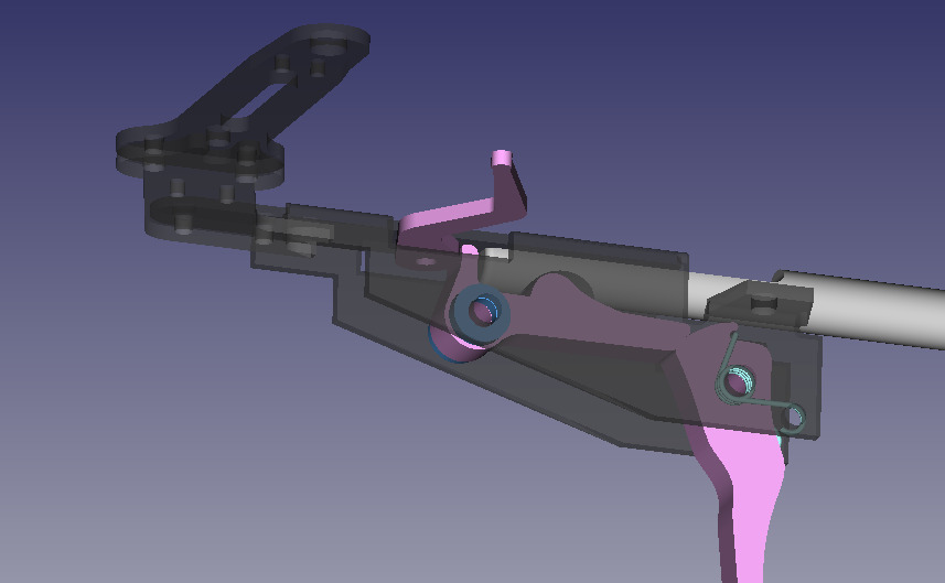 Inverter Vela 105 complete project with trigger mechanism 3D model_20