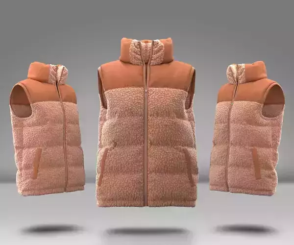Puffer Jacket 05  3D model