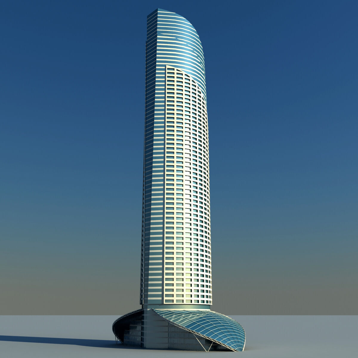 THE LANDMARK - ABU DHABI 3D model_3