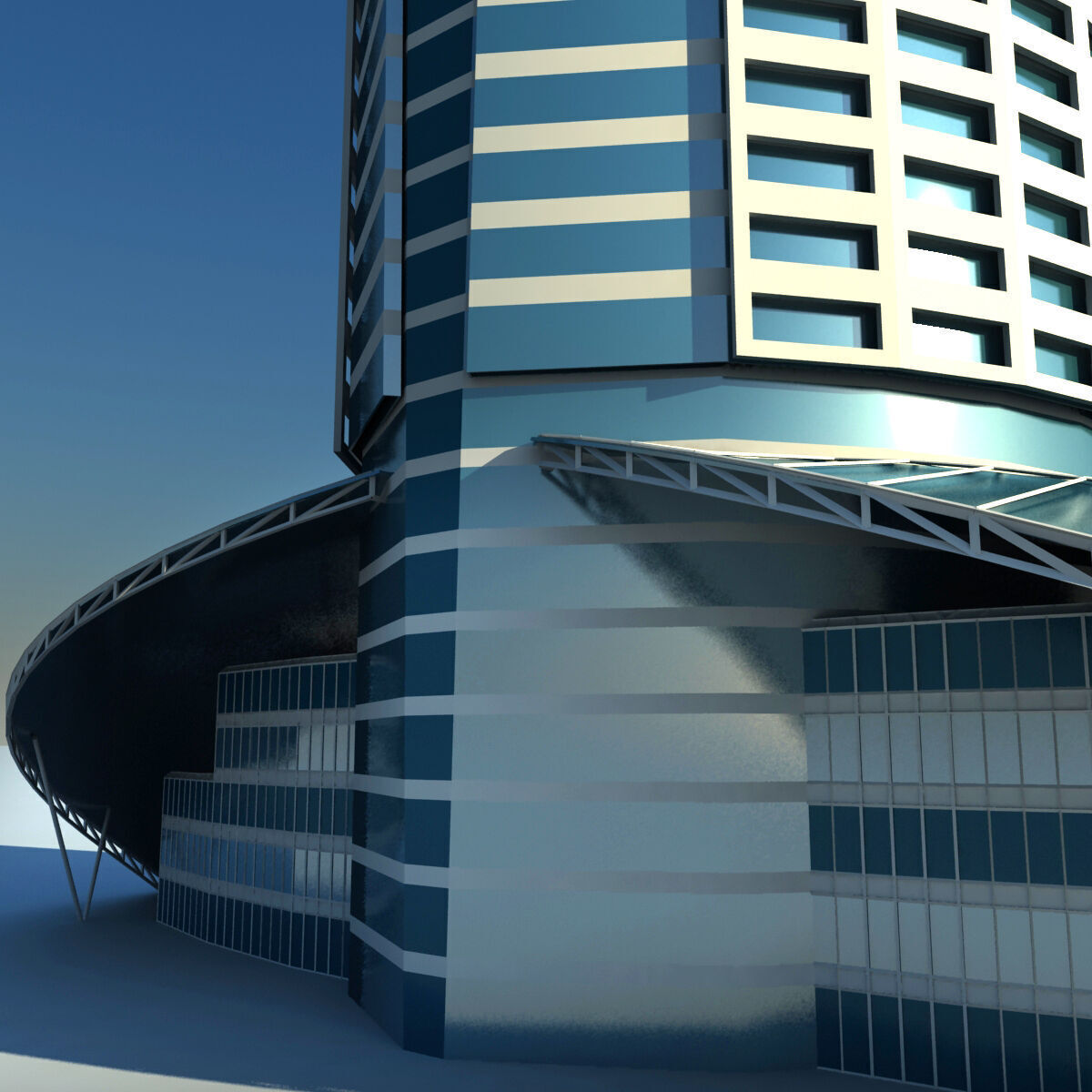 THE LANDMARK - ABU DHABI 3D model_8