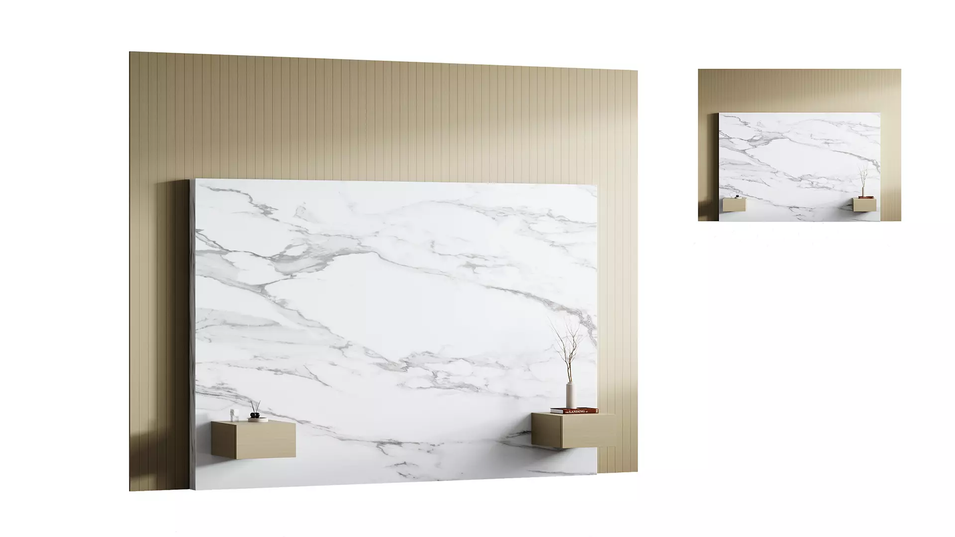 wall panel 3D model_0