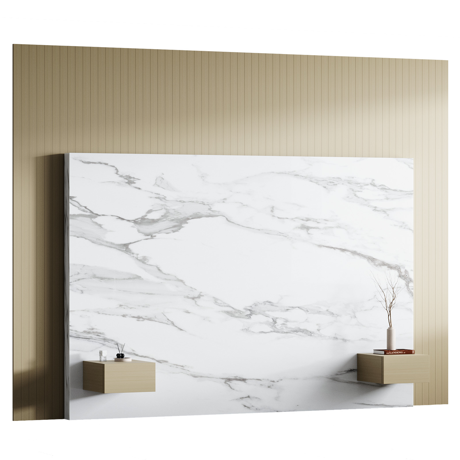 wall panel 3D model_1