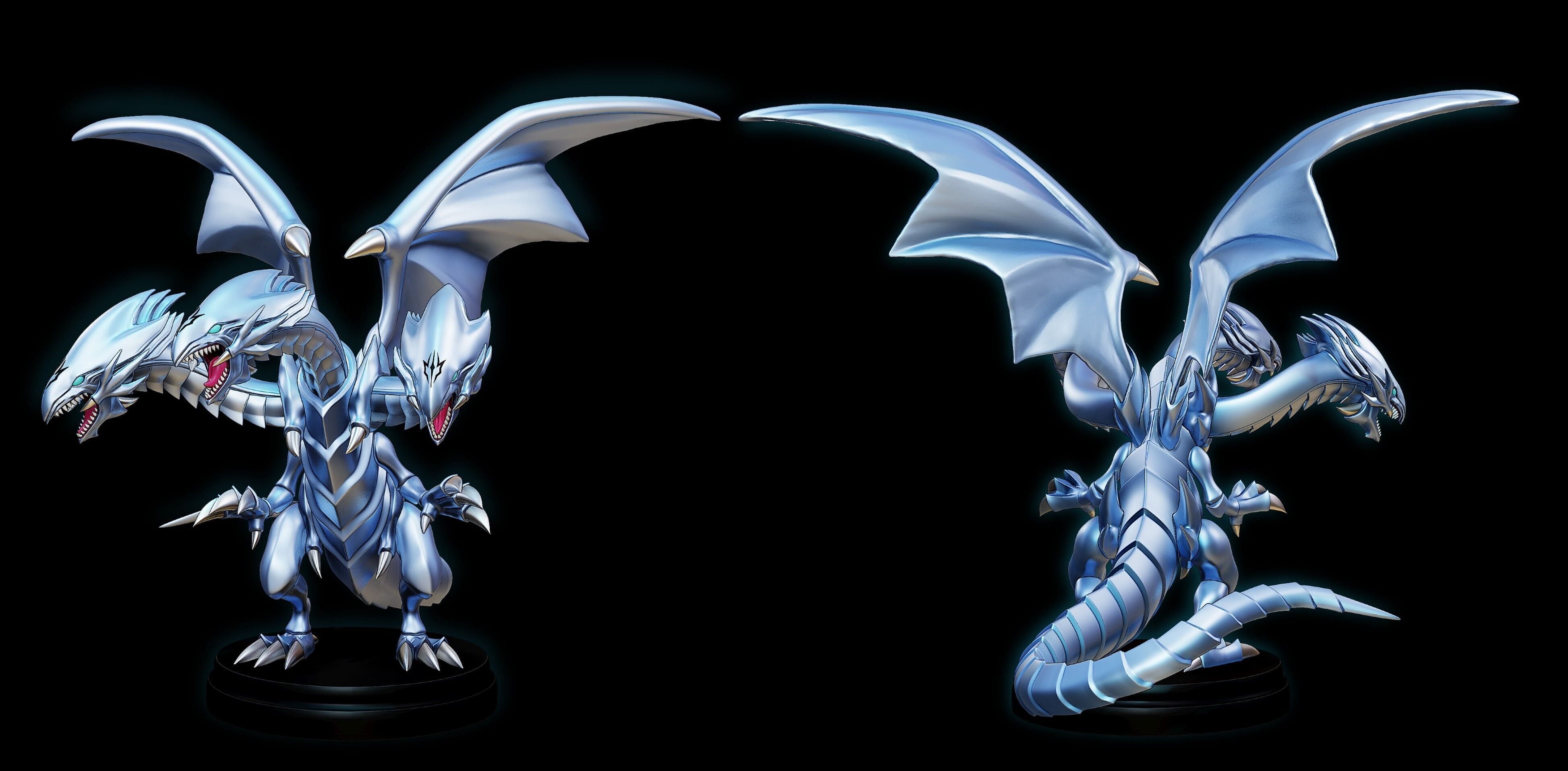 Blue-Eyes Ultimate Dragon - Figure 3D print model_8