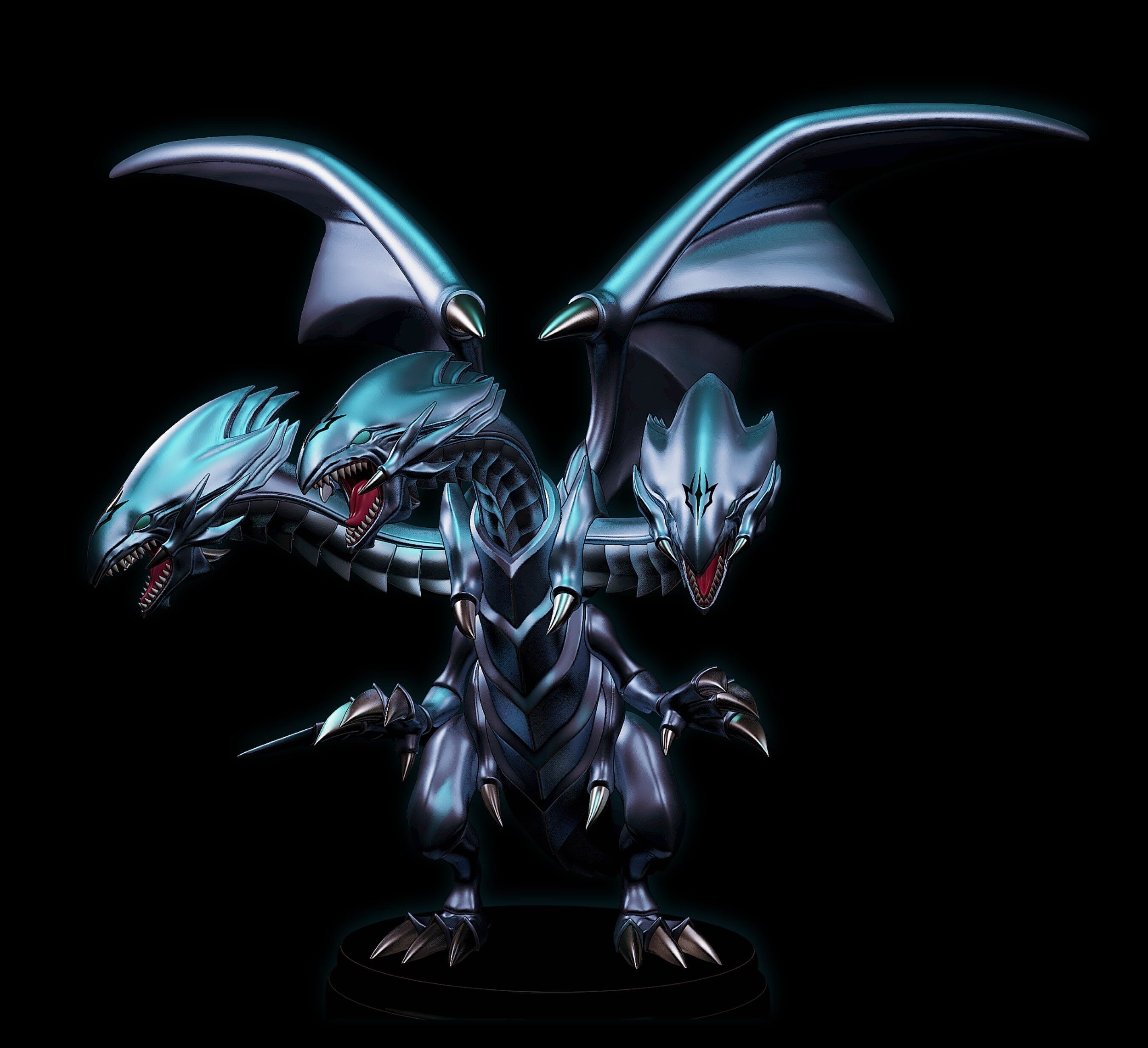 Blue-Eyes Ultimate Dragon - Figure 3D print model_10