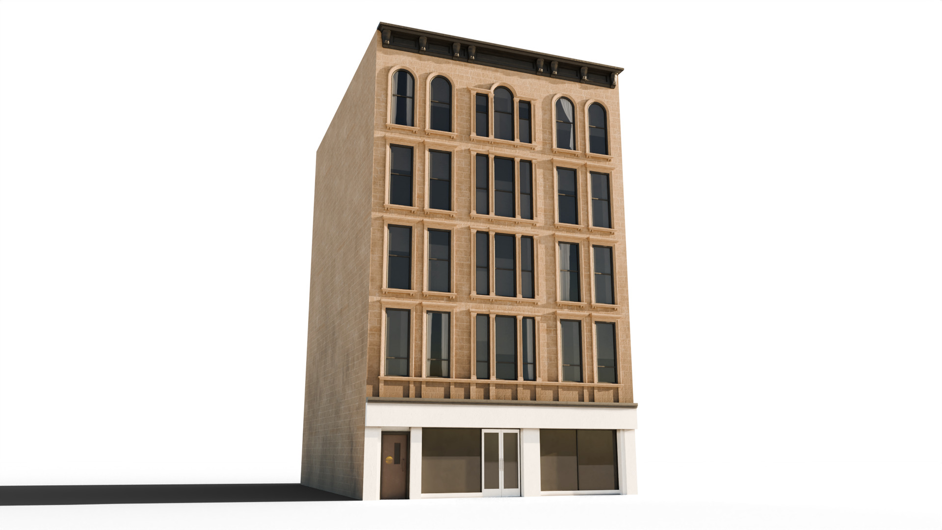 New York Building collection Low-poly 3D model_1