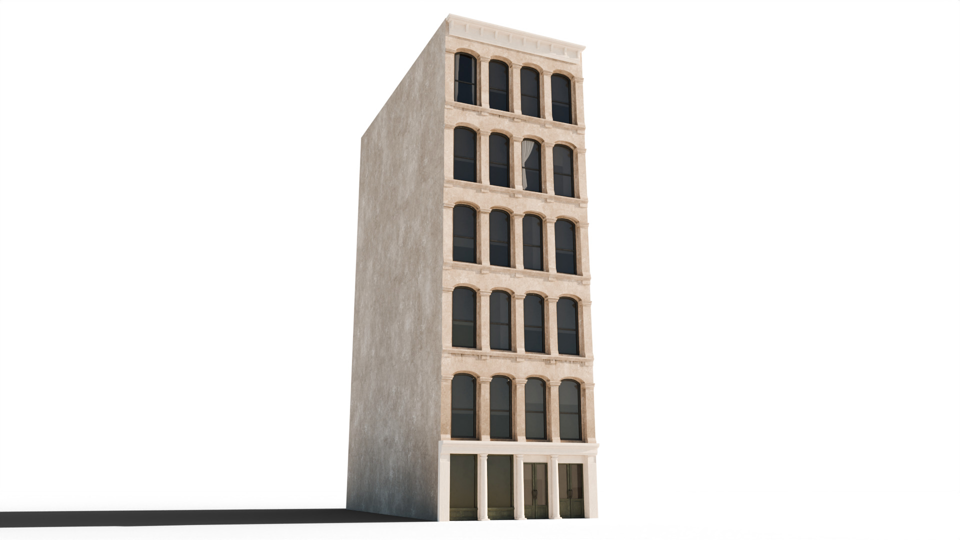 New York Building collection Low-poly 3D model_5