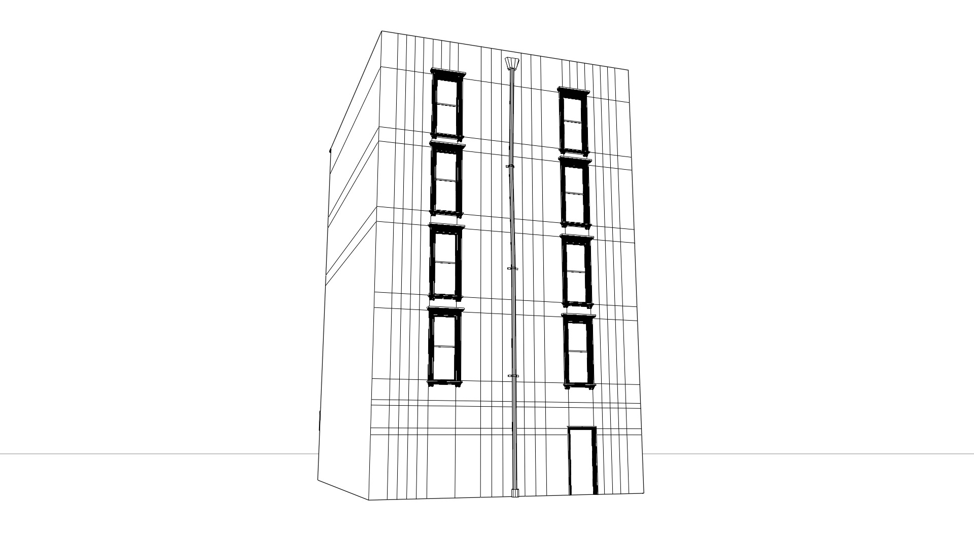 New York Building collection Low-poly 3D model_4