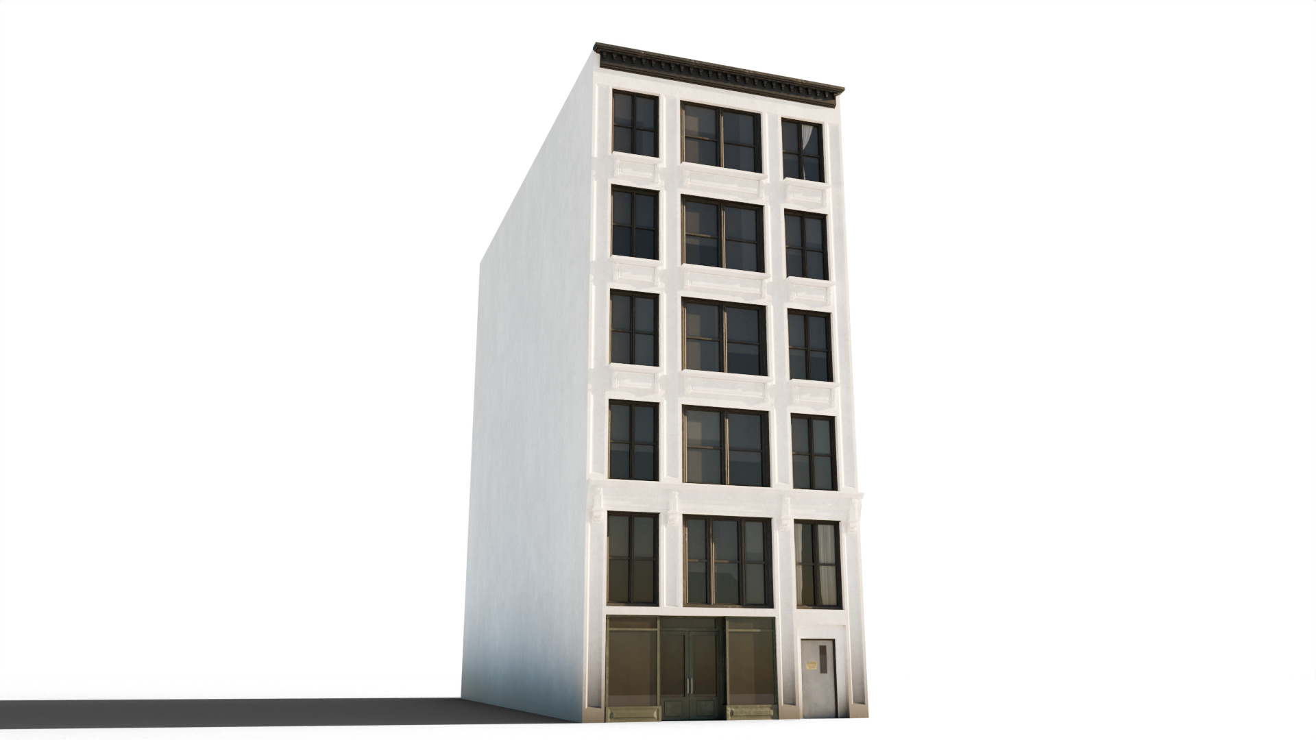 New York Building collection Low-poly 3D model_9