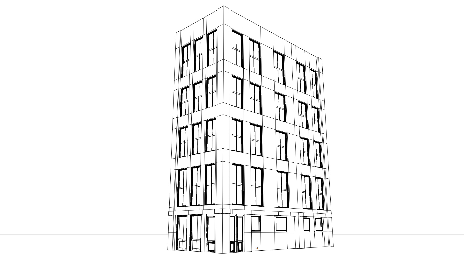 New York Building collection Low-poly 3D model_14
