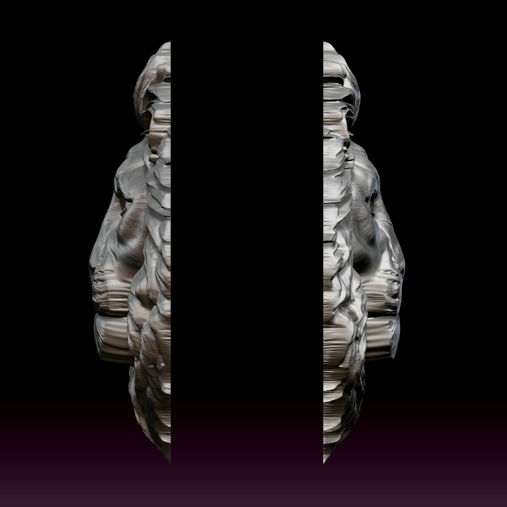 Lion Head 3D print model_1