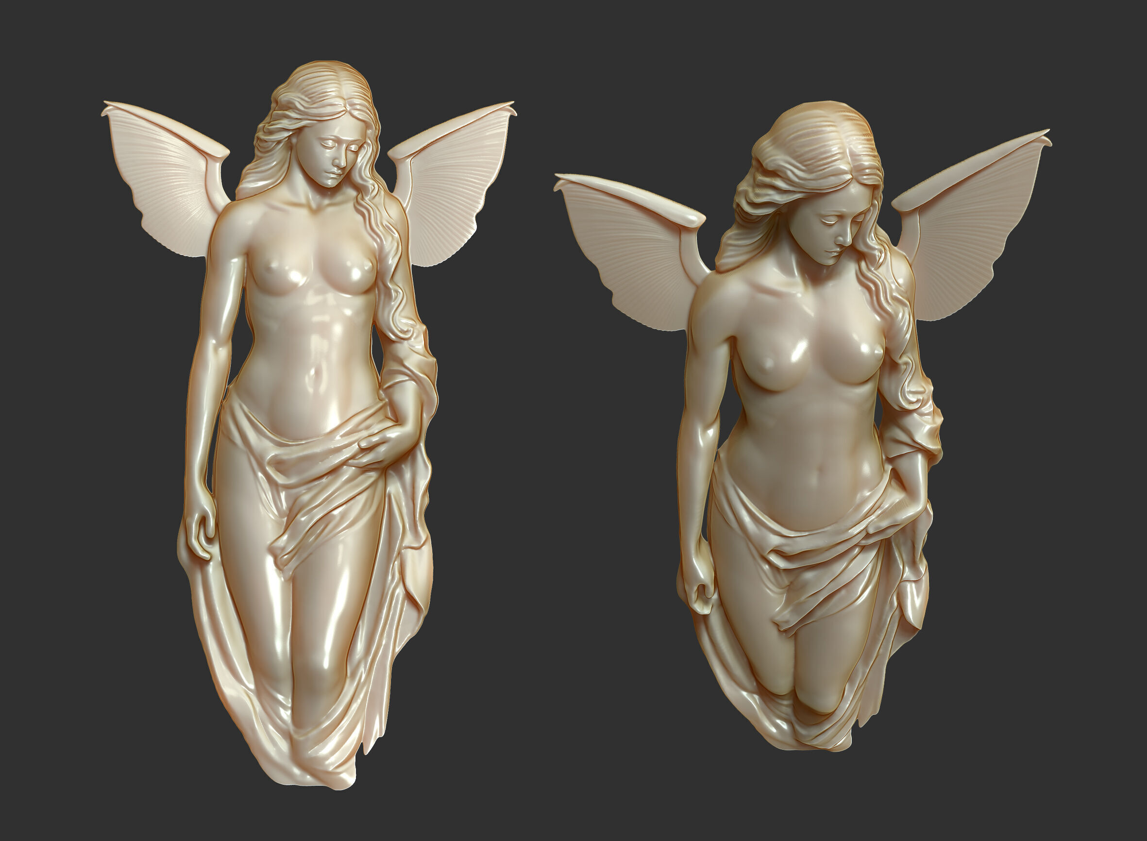 Angel 3D print model_1