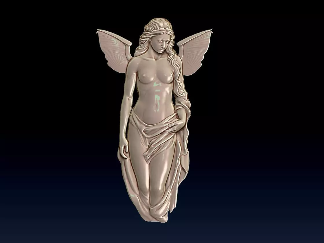 Angel 3D print model_0