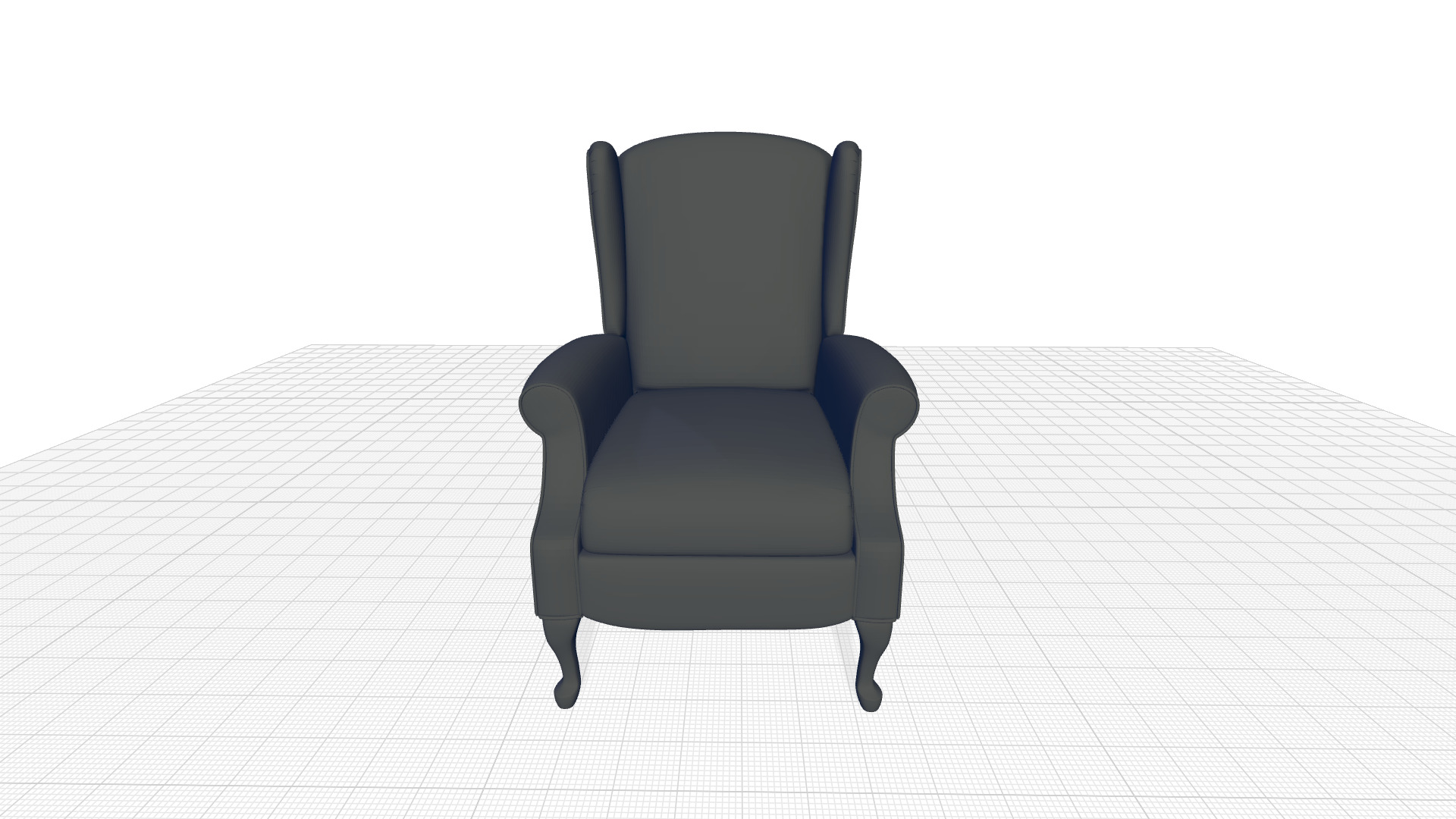 Verlene Upholstered Recliner 3D model_3