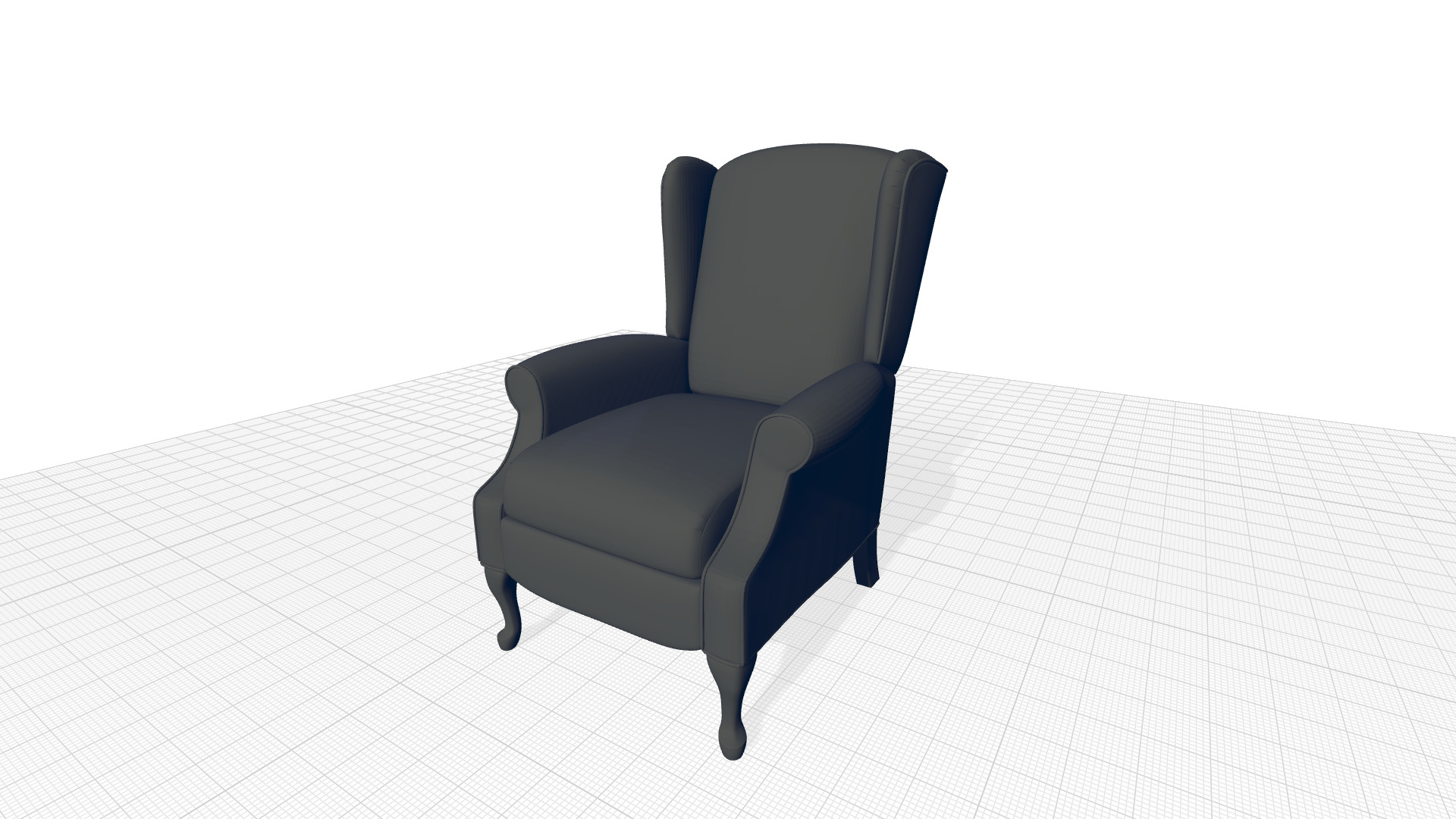 Verlene Upholstered Recliner 3D model_4
