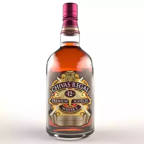 Chivas Premium Scotch Whisky Alcohol Bottle