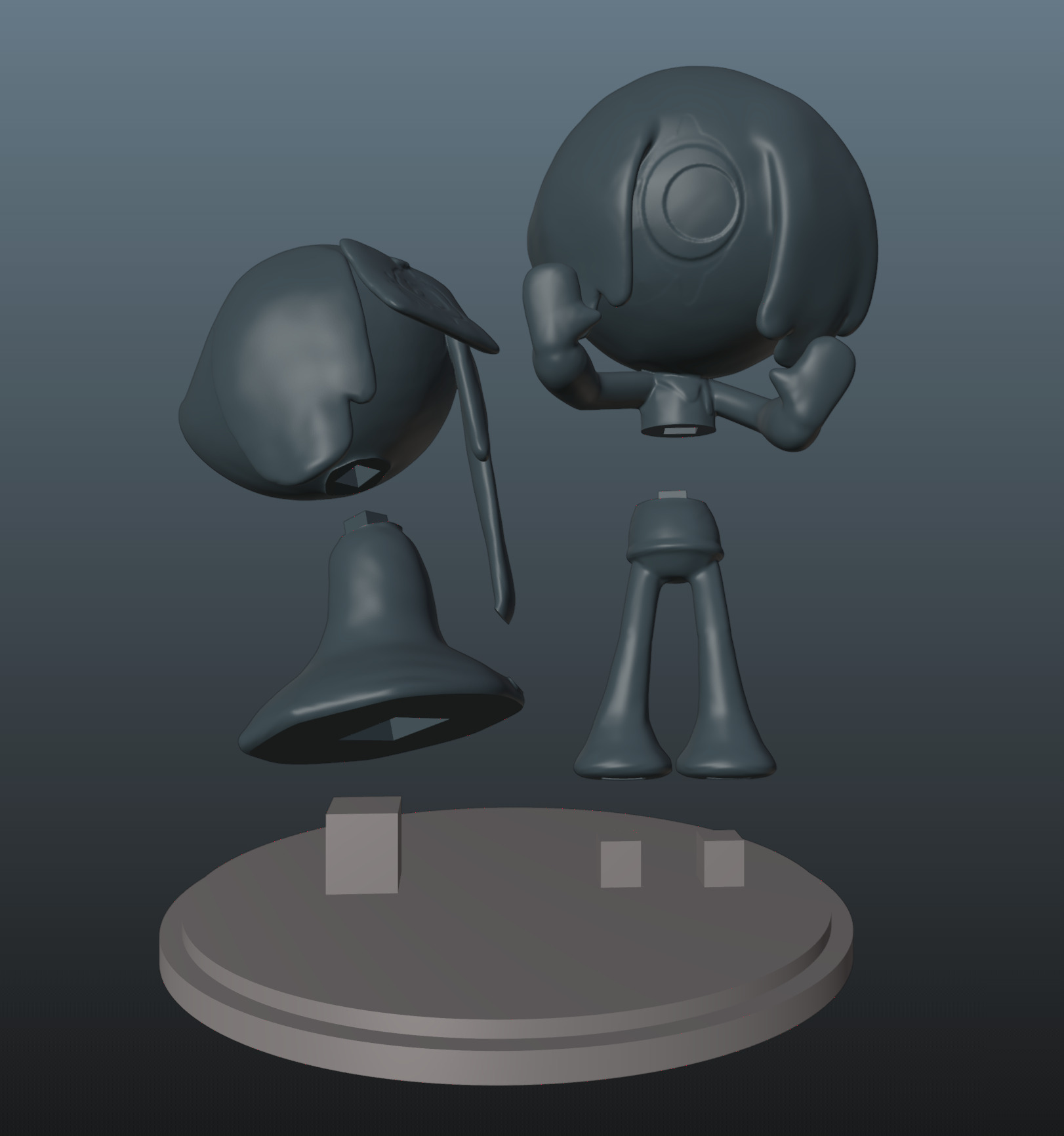 Dandy World Blot 3D print model_12