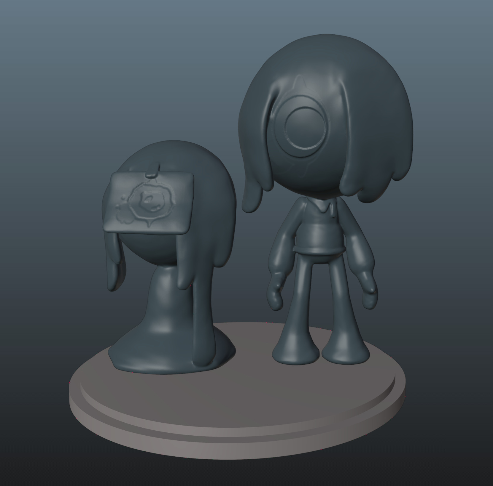 Dandy World Blot 3D print model_1