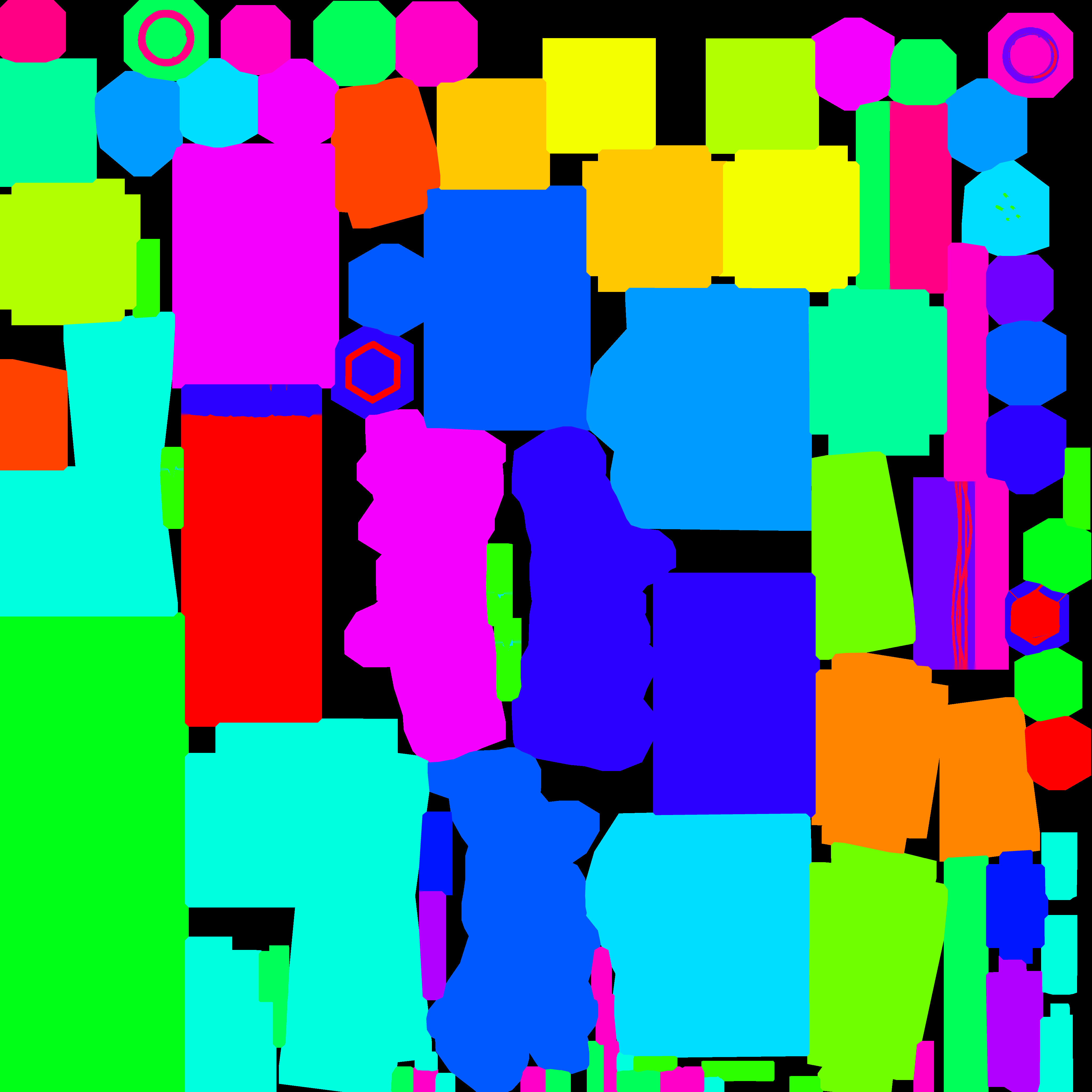 Road blocks and barriers stylized lowpoly models 02 Low-poly 3D model_2