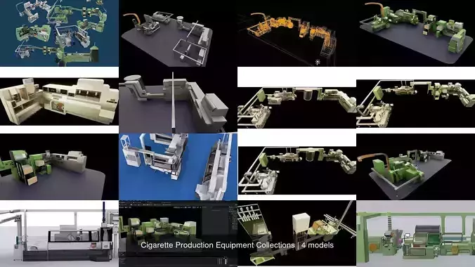 Cigarette Production Equipment Collections 