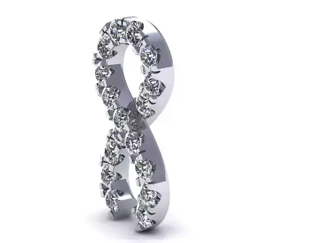 Meta Love Earring 3D print model