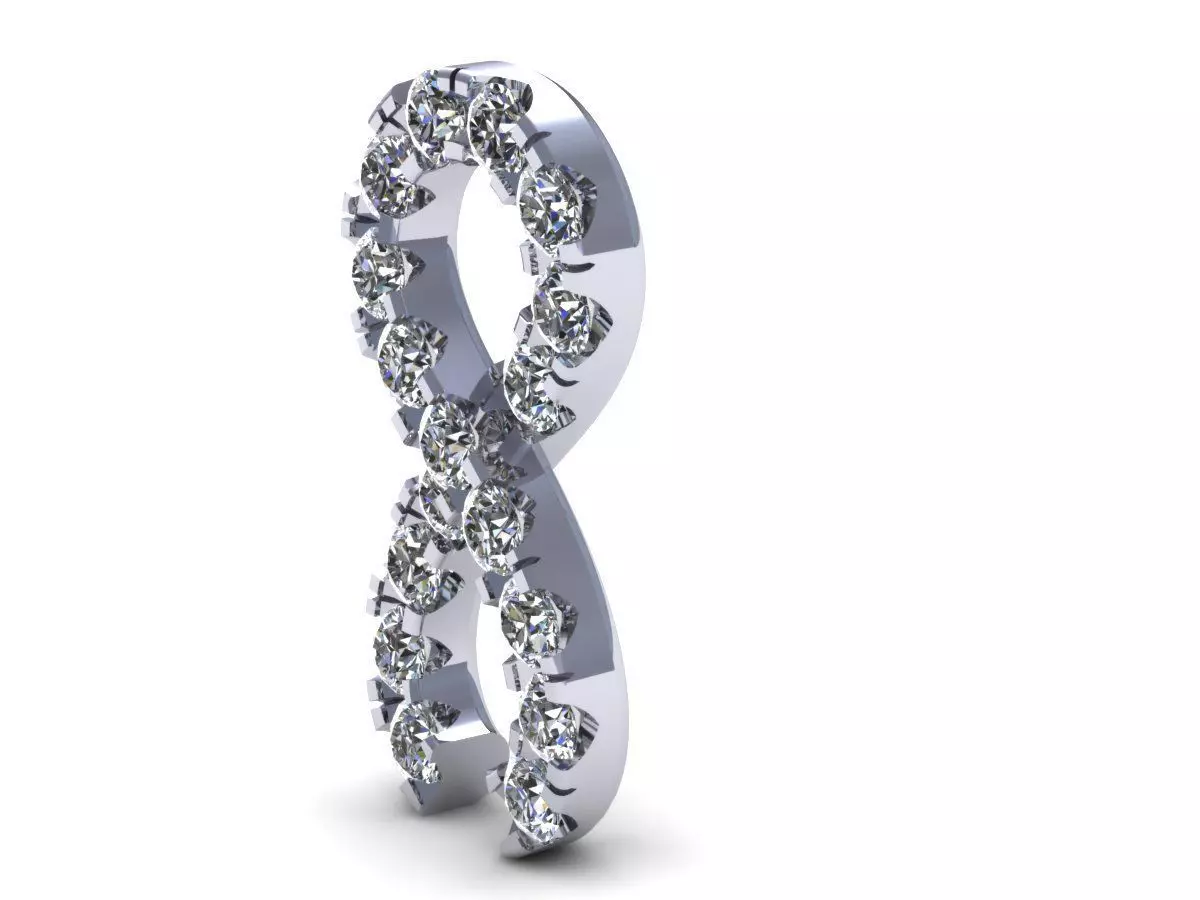 Meta Love Earring 3D print model