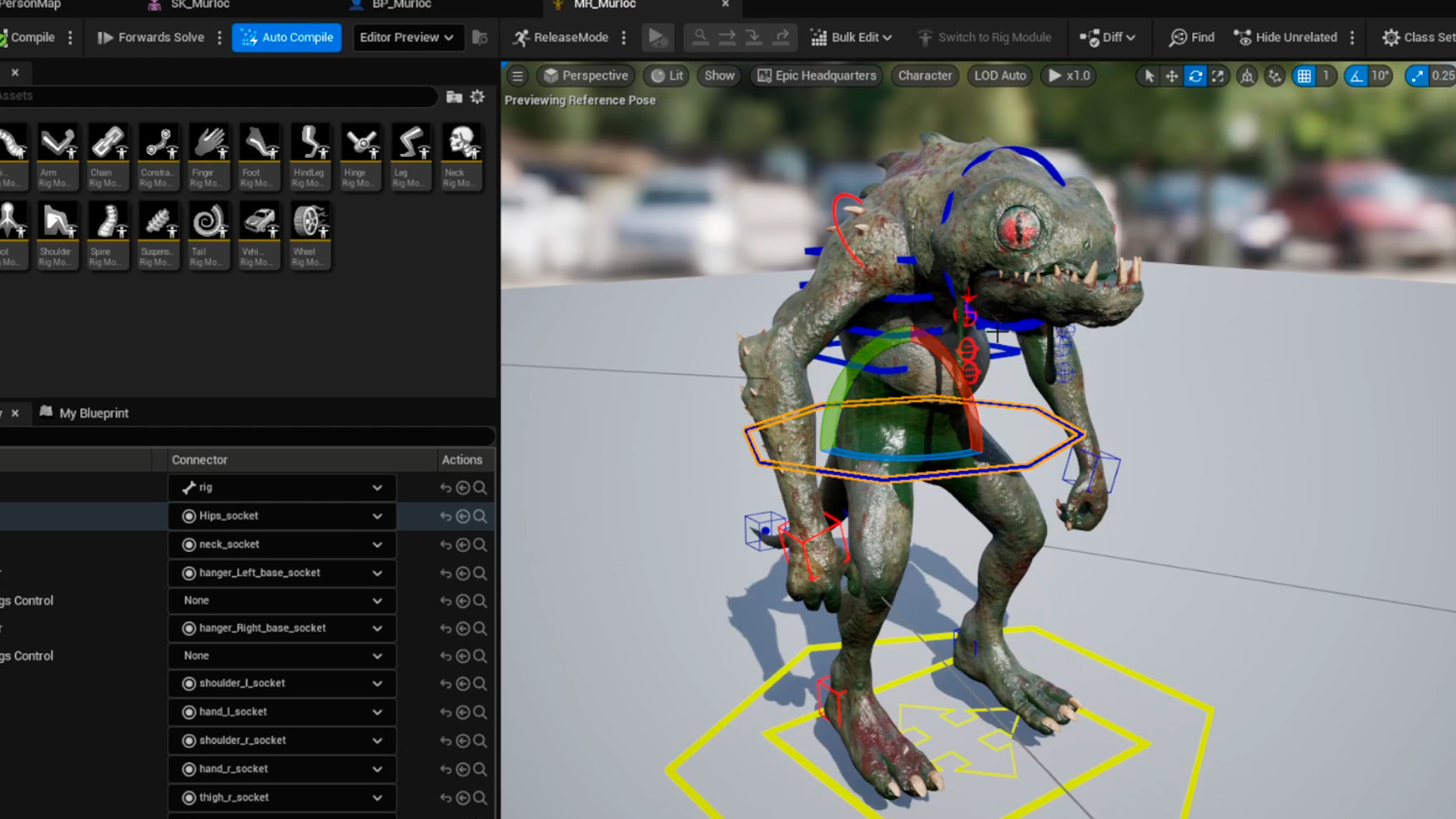 Murloc Low-poly 3D model_5