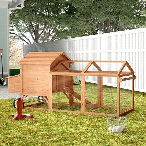 Bayer Feet Chicken Coop -Chicken Run 3D model