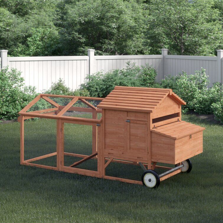 Bayer Feet Chicken Coop -Chicken Run 3D model_2