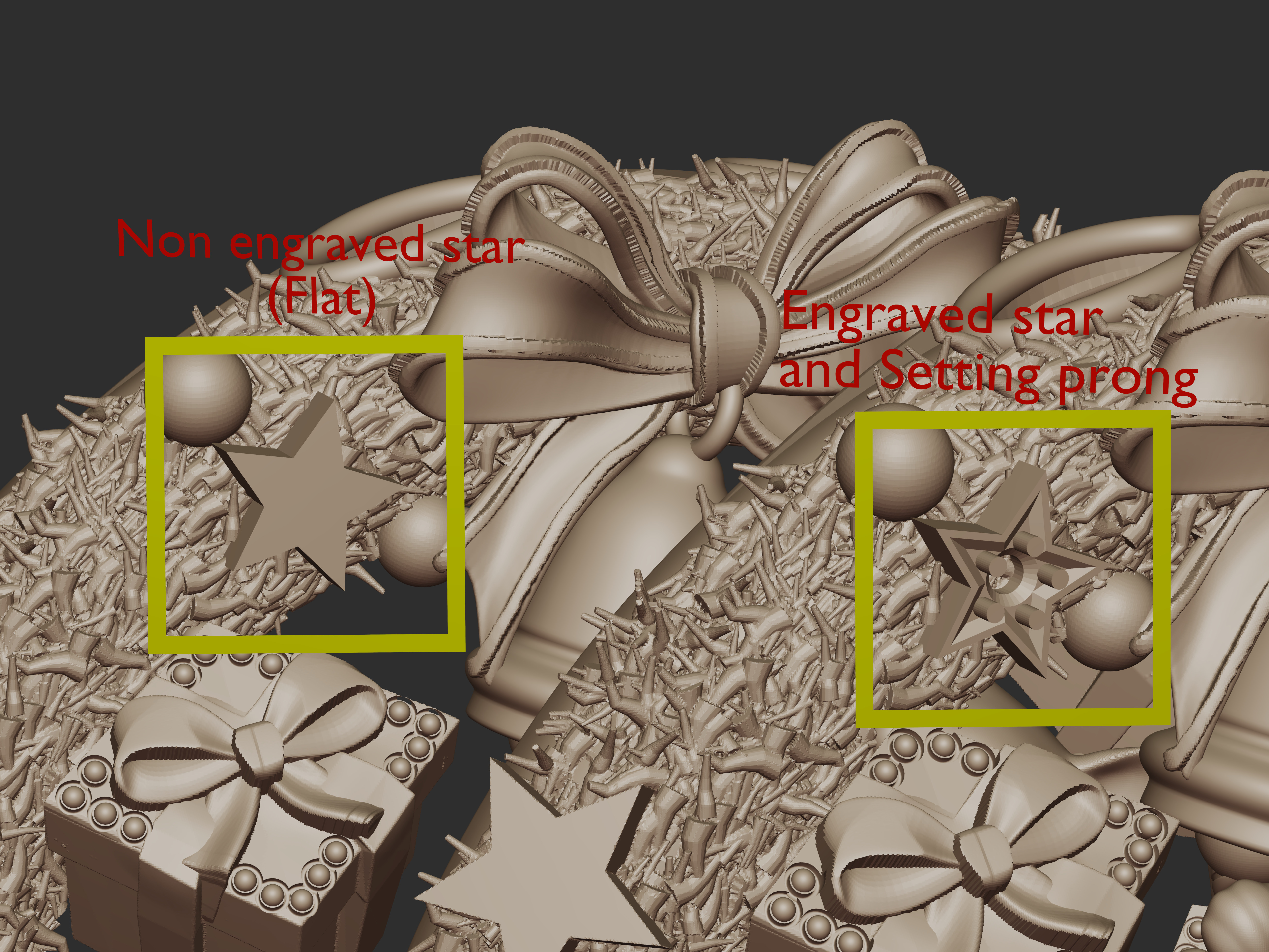 The Christmas Chime Cat Pendant 3D print model_13