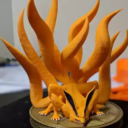 Kurama 3d model or nine tail fox or beast naruto partner
