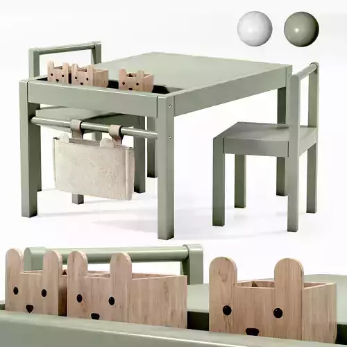 Kids Play Table Set