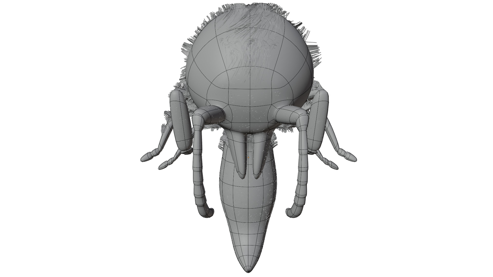 Wasp Rigged 3D model_16