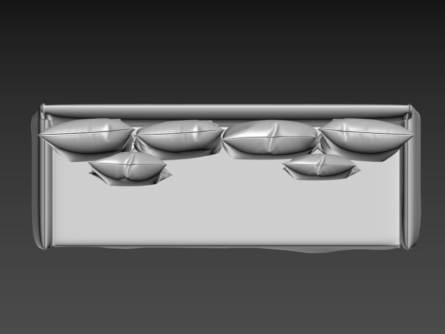 GHOST OUT  SOFA 3D model_7